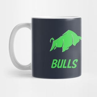 Bulls vs Bears Stock Market Day Trader Options Investor Mug